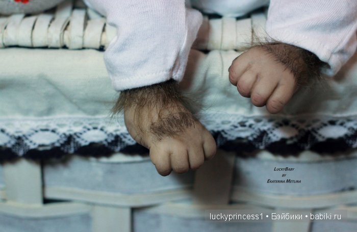 Monkey Monita with blue sky eyes... Кукла реборн Екатерины Метлиной