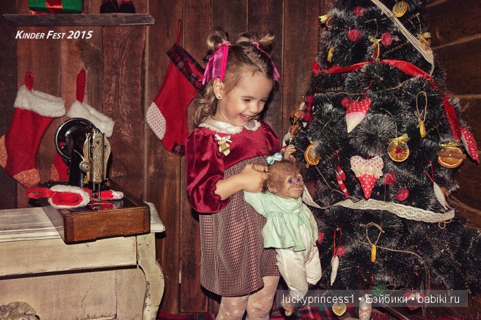 Monkey Monita with blue sky eyes... Кукла реборн Екатерины Метлиной (фото 3)