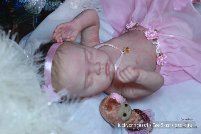 Девочка, которая мечтает стать балериной, как и ее подружка... Кукла реборн Екатерины Метлиной