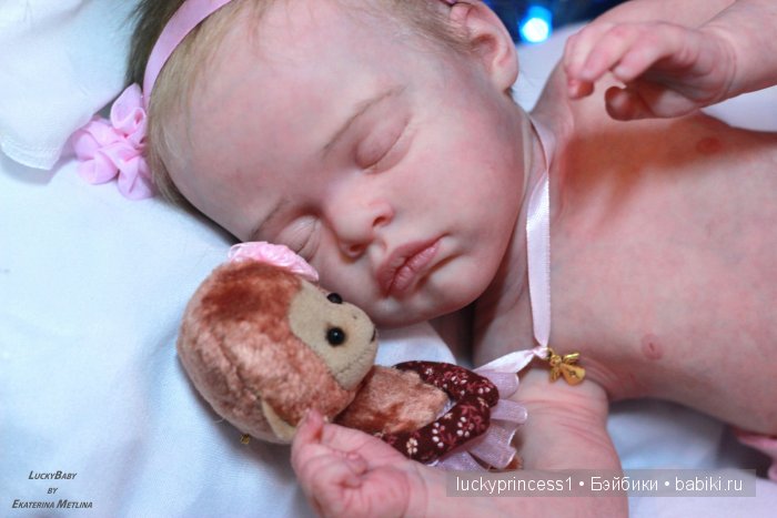 Девочка, которая мечтает стать балериной, как и ее подружка... Кукла реборн Екатерины Метлиной