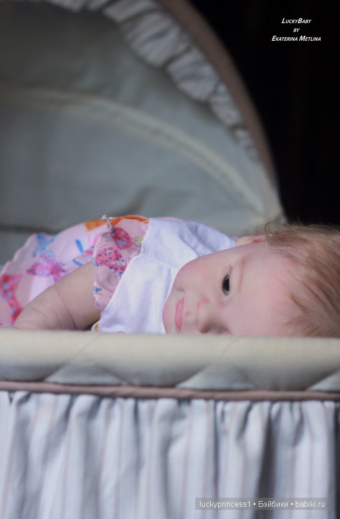 Ангелочек из молда Ларри, кукла реборн Екатерины Метлиной (фото 7)