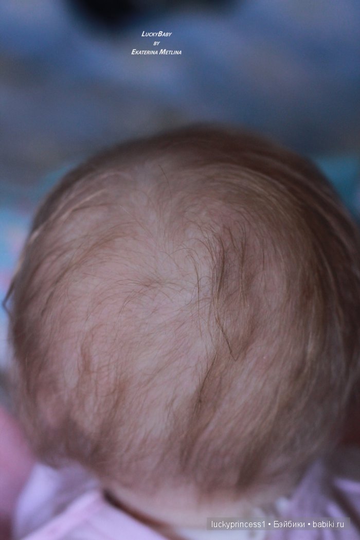 Ангелочек из молда Ларри, кукла реборн Екатерины Метлиной