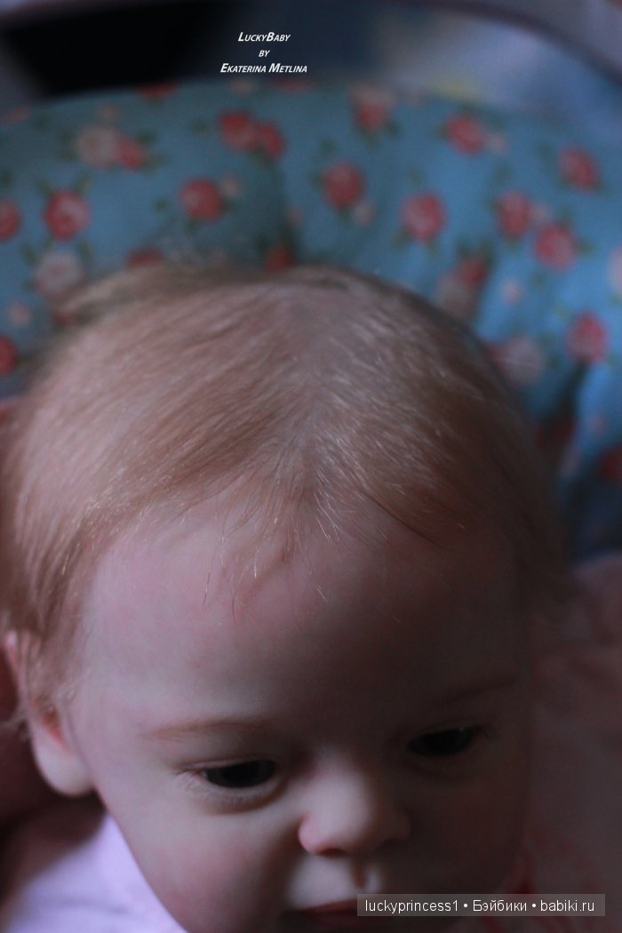 Ангелочек из молда Ларри, кукла реборн Екатерины Метлиной