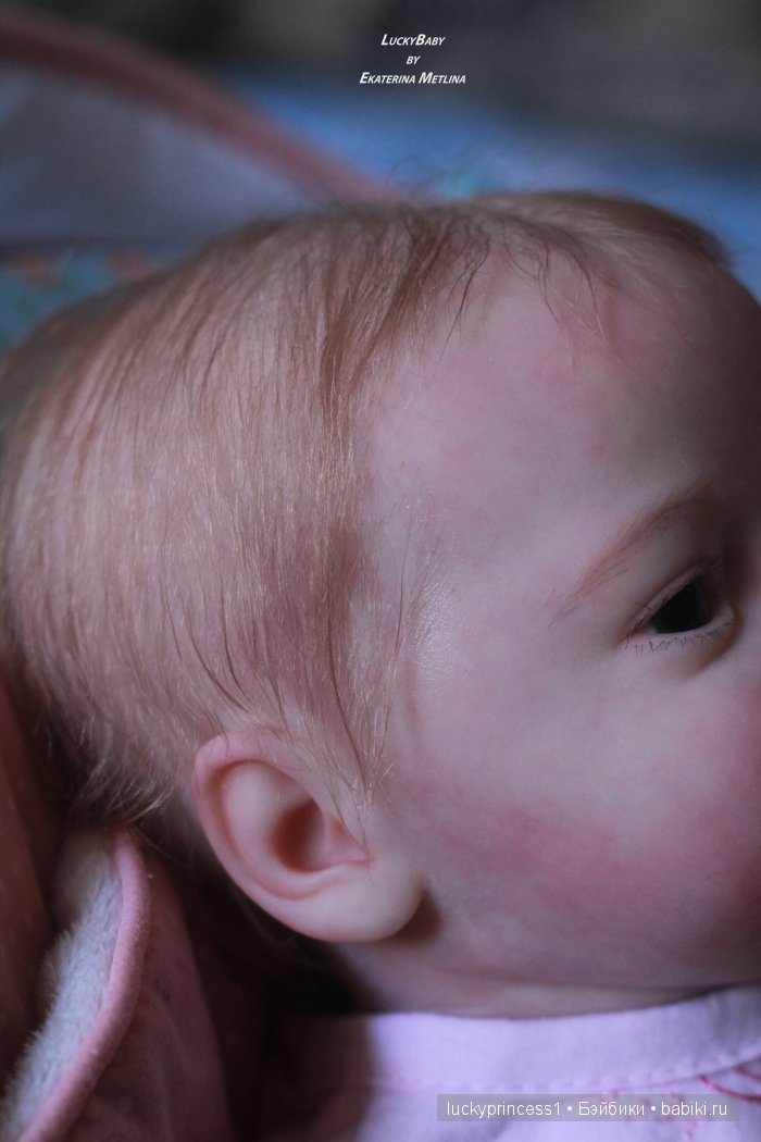 Ангелочек из молда Ларри, кукла реборн Екатерины Метлиной