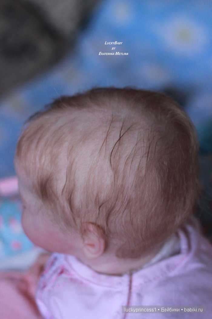 Ангелочек из молда Ларри, кукла реборн Екатерины Метлиной (фото 9)