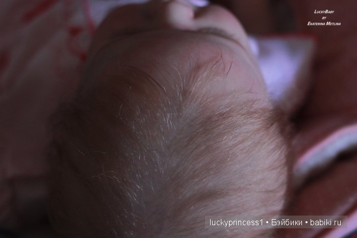 Ангелочек из молда Ларри, кукла реборн Екатерины Метлиной