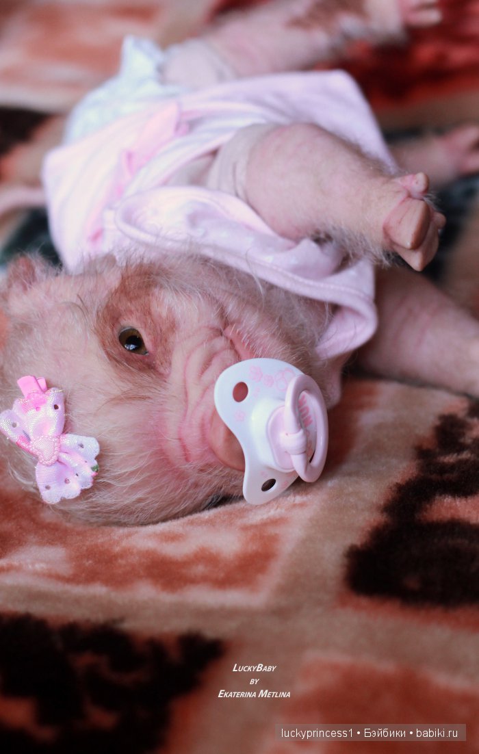 Свинка Хлоя. Часть 2 — Куклы Реборн (Reborn): работы мастеров (фото 5)