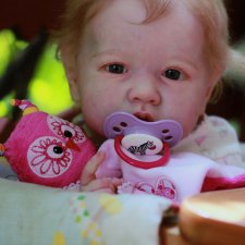 Ариана. Кукла реборн из молда Саскиа от Бонни Браун