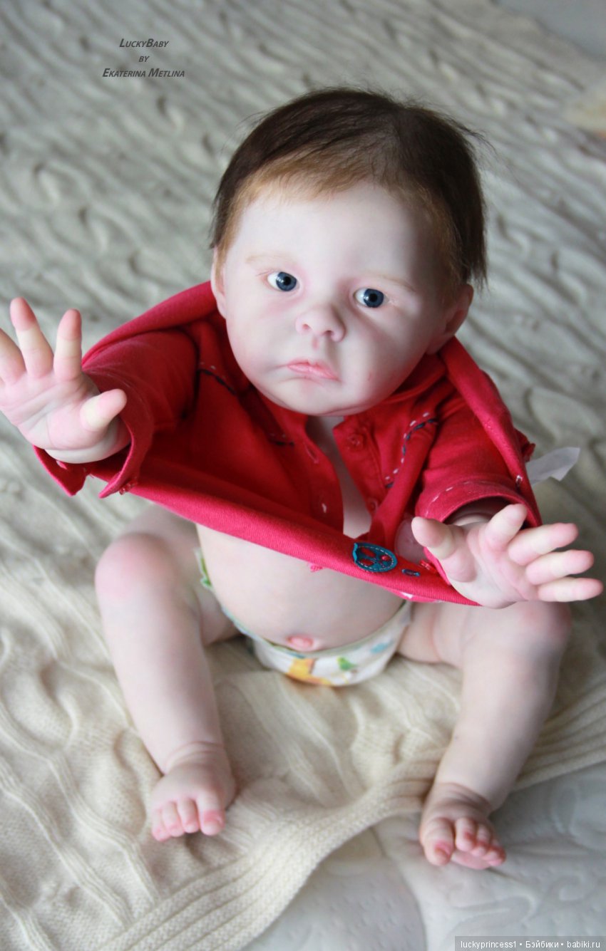 Лили-Марлен, девочка из одноименного молда скульптора Sylvia Manning