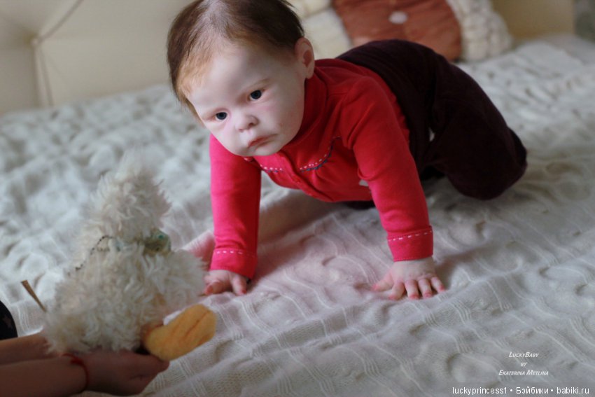 Лили-Марлен, девочка из одноименного молда скульптора Sylvia Manning (фото 7)