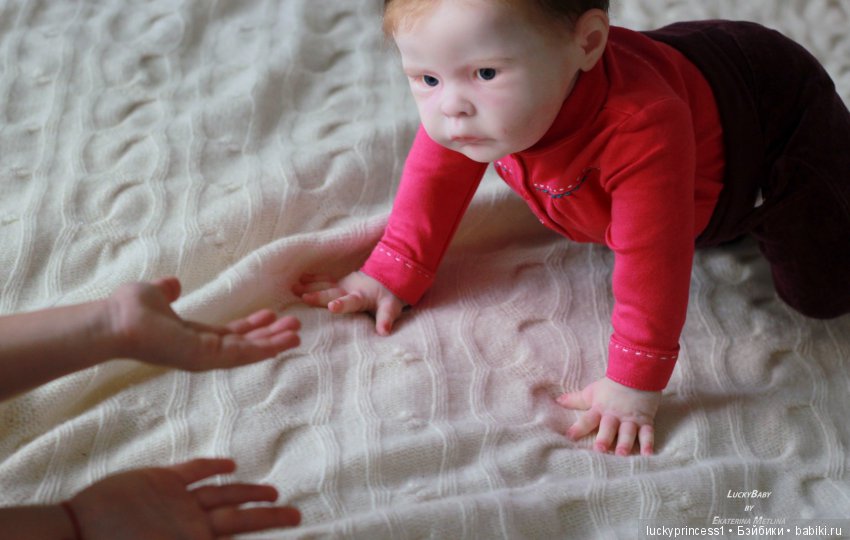 Лили-Марлен, девочка из одноименного молда скульптора Sylvia Manning (фото 6)