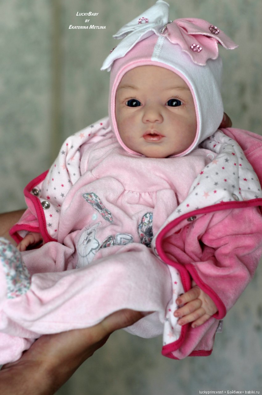 Кнопочка Эви. Кукла реборн из молда Maike by Gudrun Legler (фото 8)
