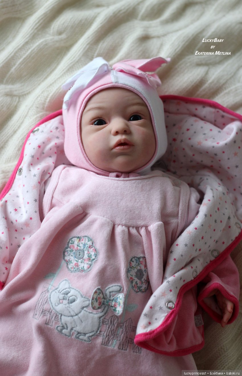 Кнопочка Эви. Кукла реборн из молда Maike by Gudrun Legler (фото 10)
