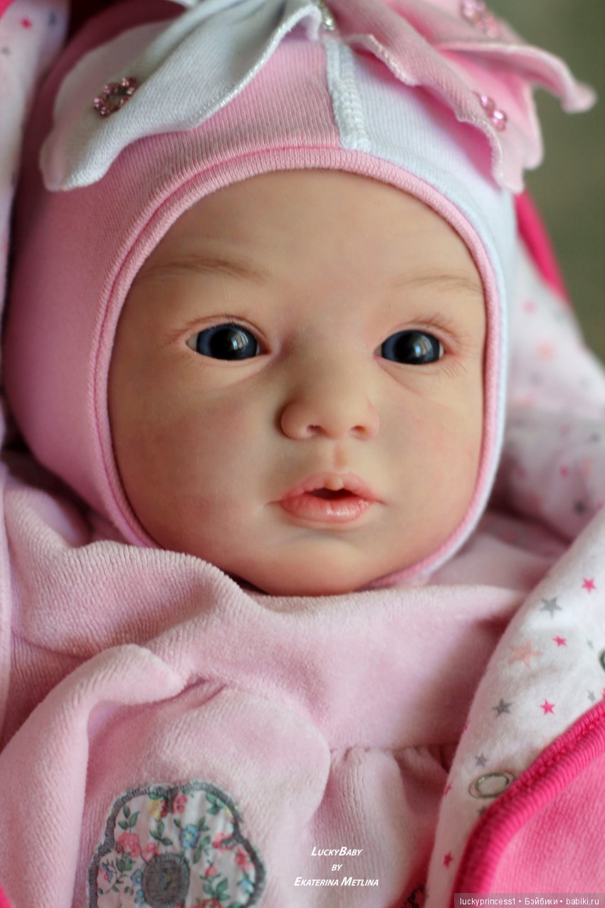 Кнопочка Эви. Кукла реборн из молда Maike by Gudrun Legler (фото 6)