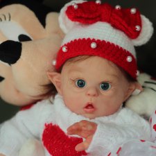 Мини Офелия. Кукла реборн из молда Mini Ofelia by Olga Auer