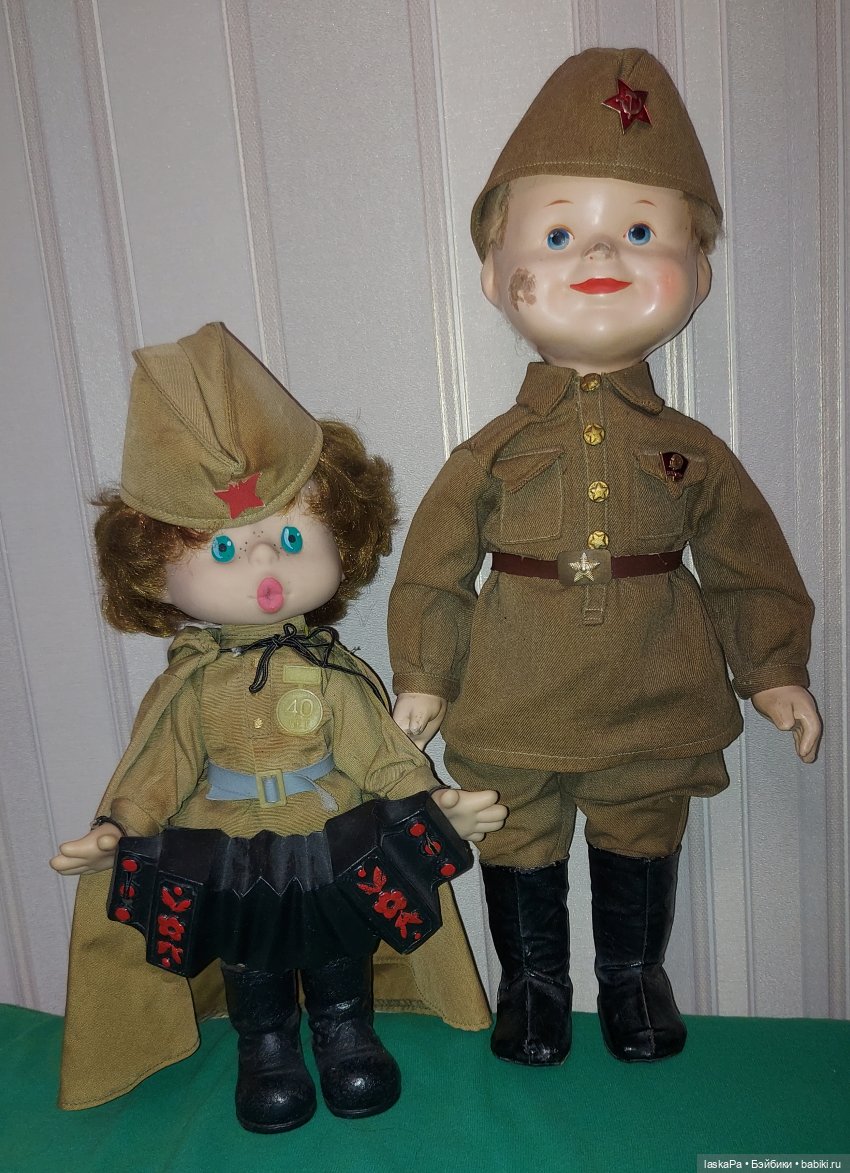 Василий Теркин — Советские винтажные куклы (СССР): Ленигрушка