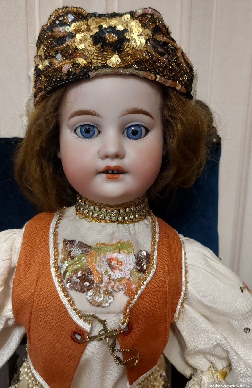 И случилась любовь. 1894 — Антикварные куклы Armand Marseille (AM): молд 390 (фото 6)