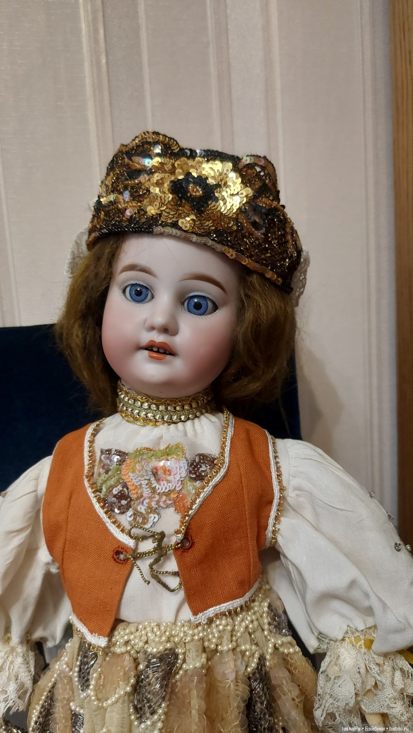 И случилась любовь. 1894 — Антикварные куклы Armand Marseille (AM): молд 390 (фото 8)