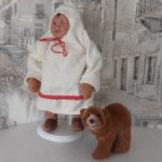 Самоед - кукла артели Всекохудожник