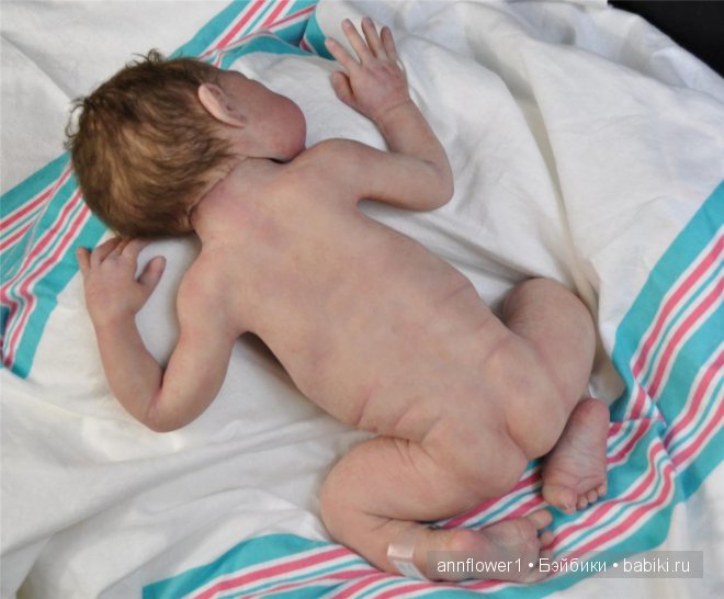 Почти живой силиконовый ребенок