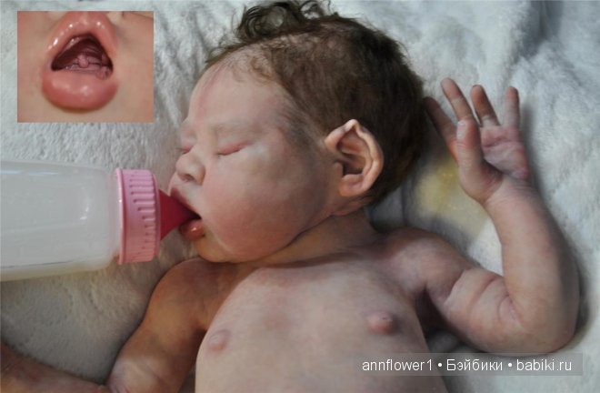 Почти живой силиконовый ребенок