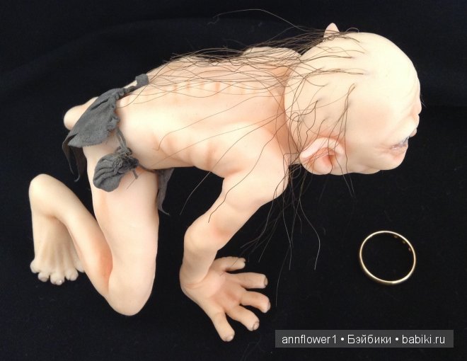 Голлум. Смеагол. Моя прелесть. Авторская кукла