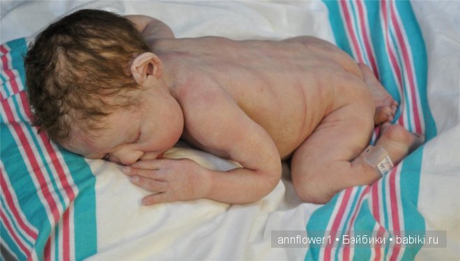 Почти живой силиконовый ребенок