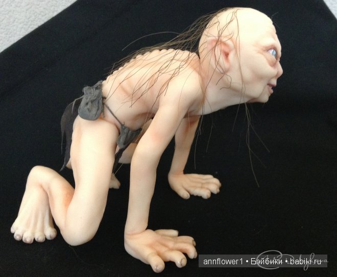 Голлум. Смеагол. Моя прелесть. Авторская кукла