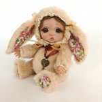 Тедди долл Лизонька. Авторская кукла Анны Добряковой