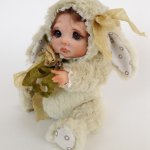 Тедди-долл Louise, Laura и Gloria. Авторские тедди долл от Анны Добряковой