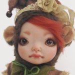 Miku тедди-долл ООАК. Авторская кукла тедди долл Анны Добряковой