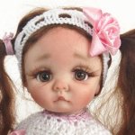 Авторские куклы и тедди-доллушки начала 2014 года. Процесс над шарнирочкой