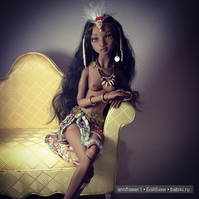 Sarah. Африканка. Авторская BJD кукла от Анны Добряковой TenderCreation (фото 4)