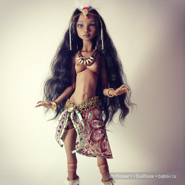 Sarah. Африканка. Авторская BJD кукла от Анны Добряковой TenderCreation (фото 2)
