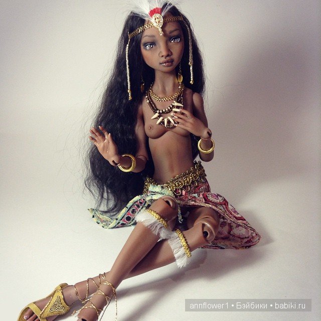 Sarah. Африканка. Авторская BJD кукла от Анны Добряковой TenderCreation (фото 8)