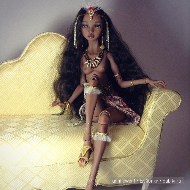 Sarah. Африканка. Авторская BJD кукла от Анны Добряковой TenderCreation (фото 10)