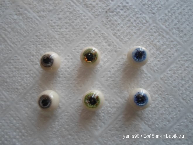 Глазки для авторских кукол своими руками (фото 8)
