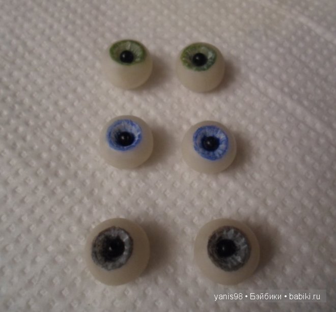 Глазки для авторских кукол своими руками (фото 3)
