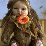 Авторская кукла, тедди-долл Яся