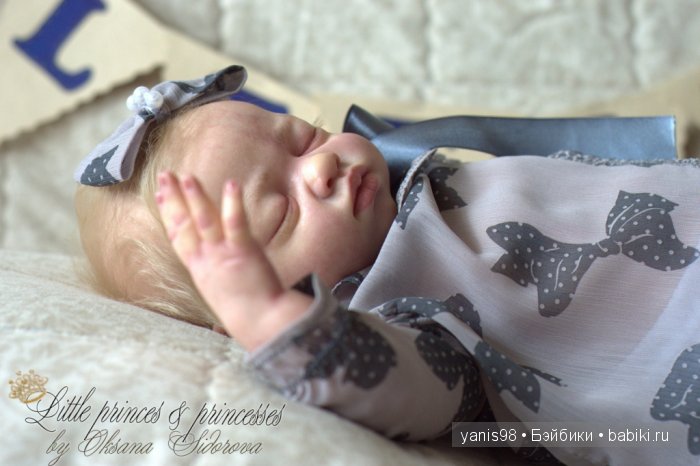 Малютка Leelu. Куклы-реборн Оксаны Сидоровой