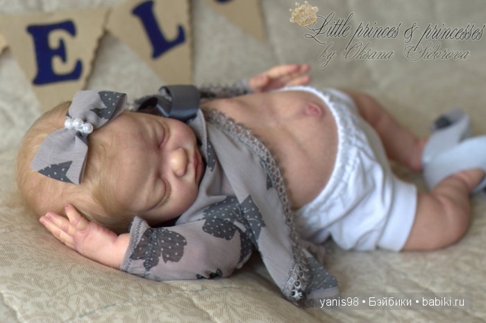 Малютка Leelu. Куклы-реборн Оксаны Сидоровой