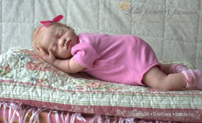 Малютка Leelu. Куклы-реборн Оксаны Сидоровой (фото 3)