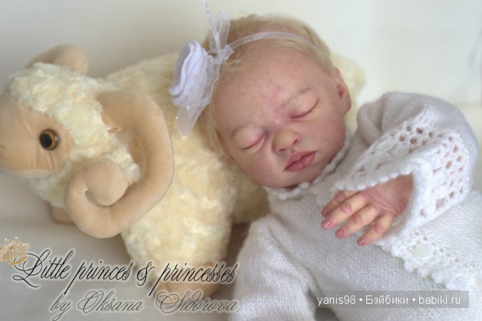 Малютка Leelu. Куклы-реборн Оксаны Сидоровой