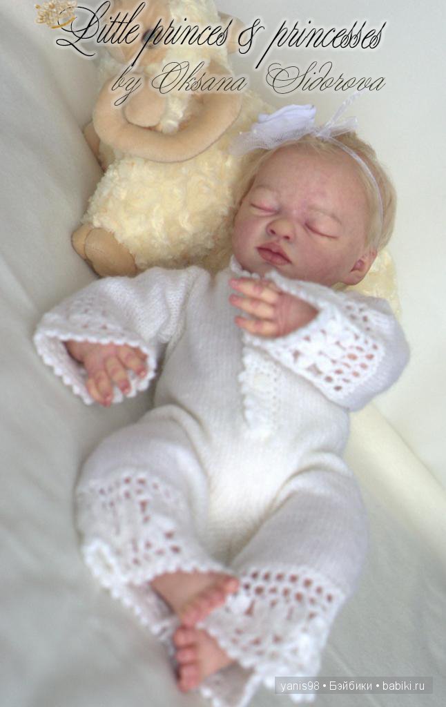 Малютка Leelu. Куклы-реборн Оксаны Сидоровой