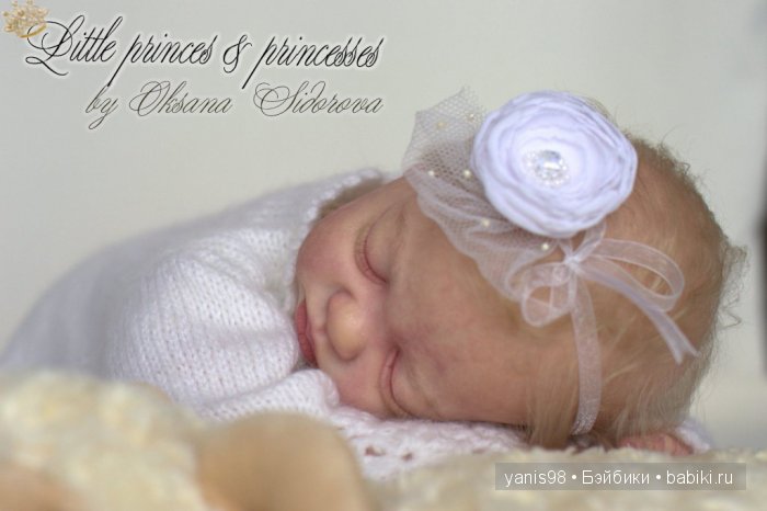 Малютка Leelu. Куклы-реборн Оксаны Сидоровой