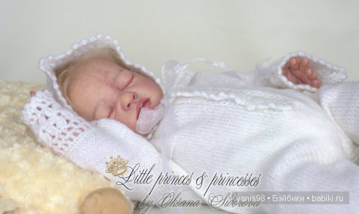 Малютка Leelu. Куклы-реборн Оксаны Сидоровой