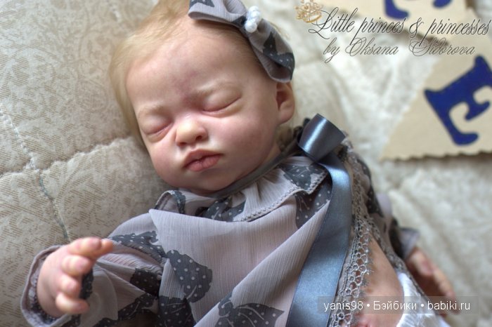 Малютка Leelu. Куклы-реборн Оксаны Сидоровой