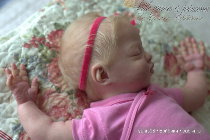 Малютка Leelu. Куклы-реборн Оксаны Сидоровой (фото 5)