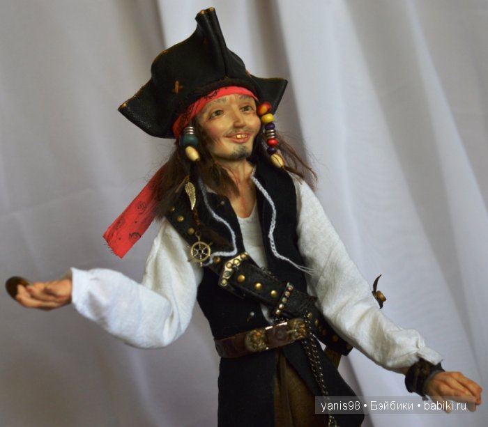 Авторская кукла Пират Джек (фото 8)