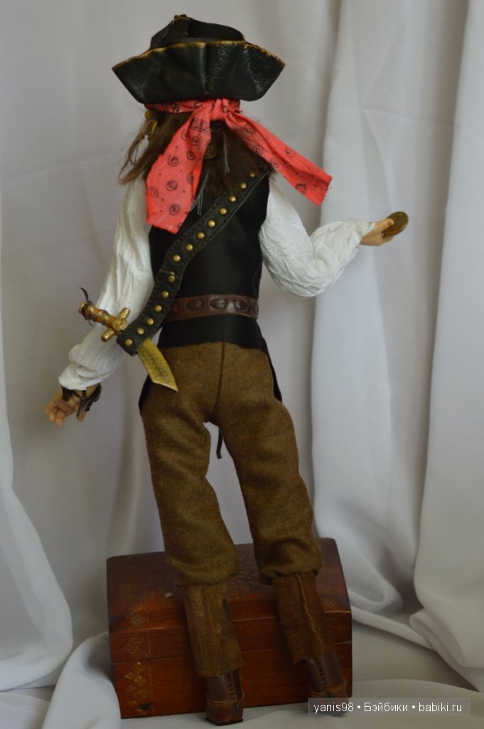Авторская кукла Пират Джек (фото 10)